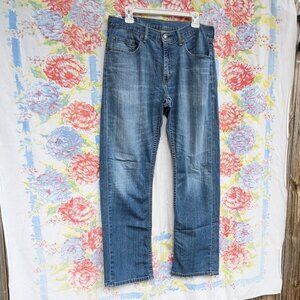 Levi 559 33x32 men's jeans relaxed straight fit